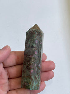 Ruby in Fuchsite Generator/Tower Natural Crystal T219