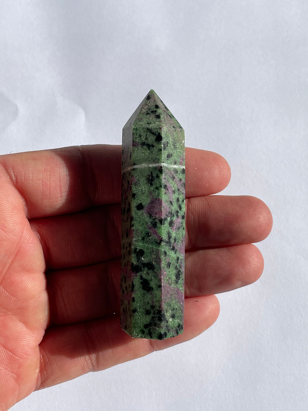 Ruby in Zoisite Generator/Tower Natural Crystal T232