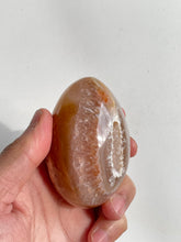 Load image into Gallery viewer, Druzy Agate Crystal Egg Natural AG037
