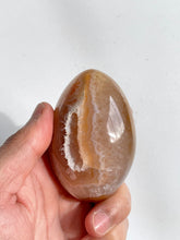 Load image into Gallery viewer, Druzy Agate Crystal Egg Natural AG037
