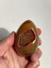 Load image into Gallery viewer, Druzy Agate Crystal Egg Natural AG042
