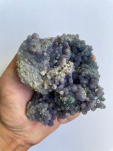 Load image into Gallery viewer, Grape Agate (Purple Chalcedony ) Clusters G058
