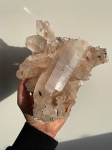 Pink Himalayan Samadhi Quartz Crystal Natural Q349