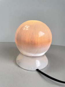 Selenite Crystal Sphere Lamp  x 1 - SN034