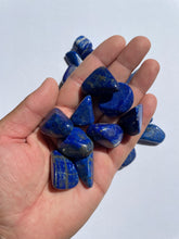 Load image into Gallery viewer, Lapis Lazuli tumbled stone crystal/ mineral x 1
