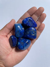 Load image into Gallery viewer, Lapis Lazuli tumbled stone crystal/ mineral x 1
