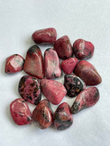 Rhodonite Tumbled Stones TB067 x 1