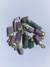 Load image into Gallery viewer, 1 x  Ruby in Zoisite Crystal Pendant Natural PD039
