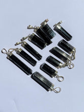 Load image into Gallery viewer, 1 x  Black Tourmaline  Crystal Pendant Natural PD037
