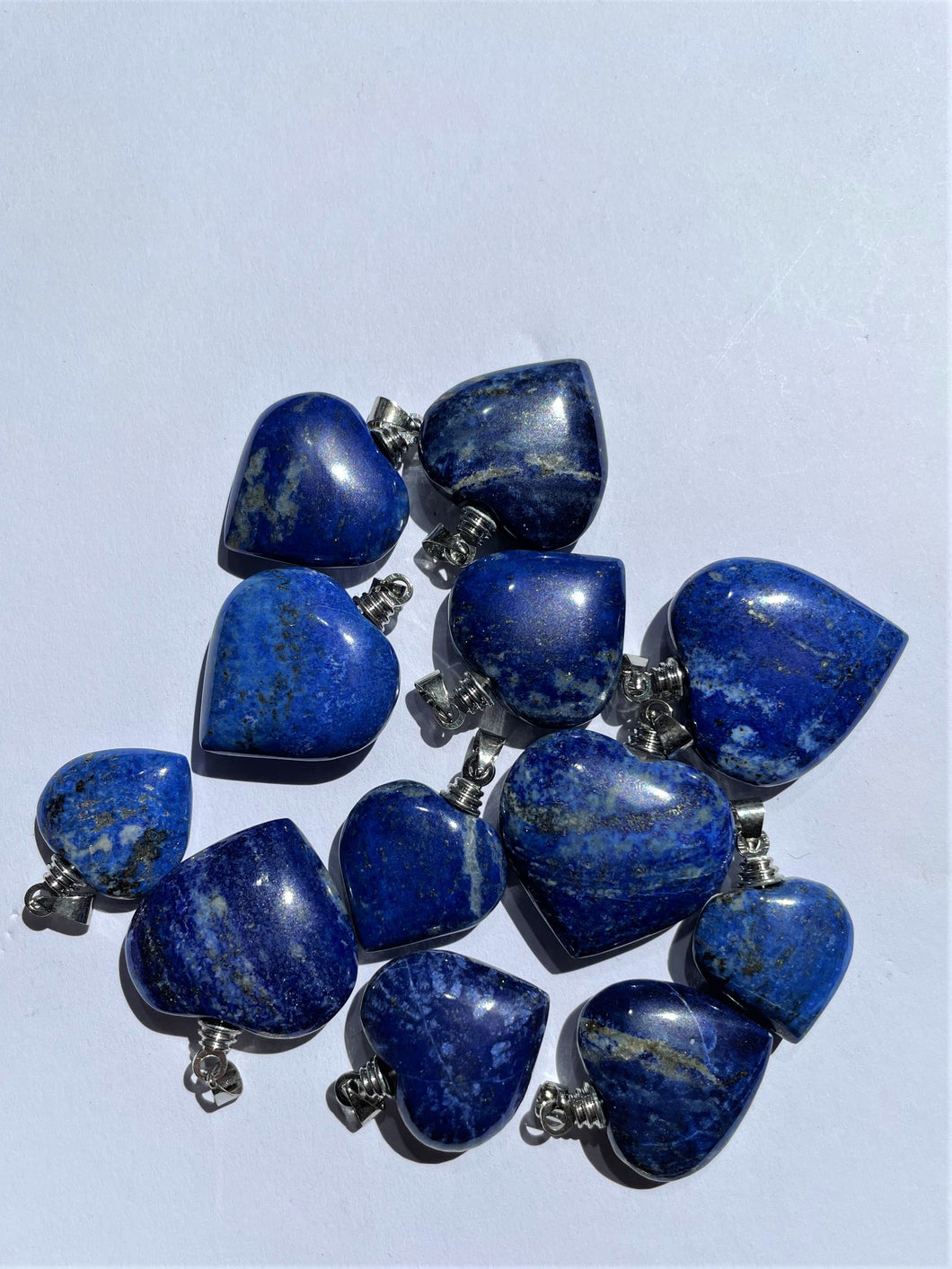 1 x  Lapis Lazuli Crystal Pendant Natural PD034