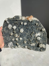 Load image into Gallery viewer, Large Blue Chalcedony &amp; Apophyllite Cluster AP695
