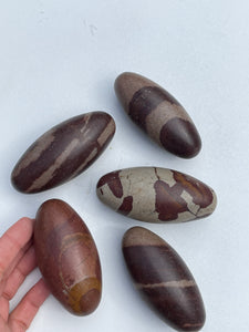 Shiva Lingam Stone 'Fertility Stone' Natural Crystal | 10cm x 1