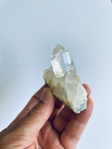 Water Clear Himalayan Cathedral Quartz Crystal Q843