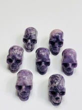 Load image into Gallery viewer, lepidolite Crystal Skull S087
