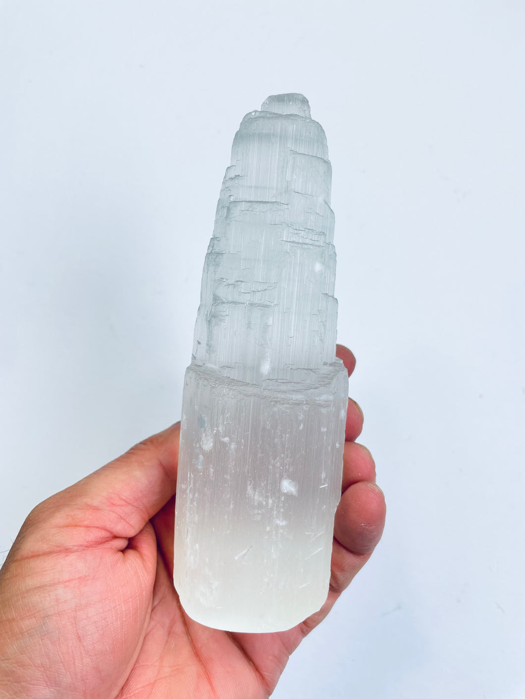 Selenite Crystal Tower (15cm) SN016  x 1