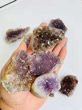 Load image into Gallery viewer, 1 x Indian Amethyst Natural Crystal India,  A004
