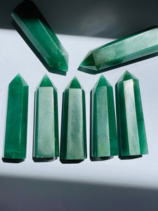 Green Aventurine Tower Natural Crystal T602 X1