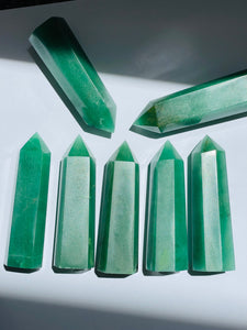 Green Aventurine Tower Natural Crystal T602 X1