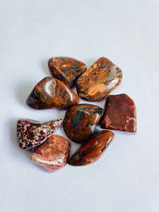 Brecciated Jasper Tumbled Stones TB043 x 1