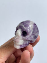 Load image into Gallery viewer, Lepidolite Crystal  Skull  S080
