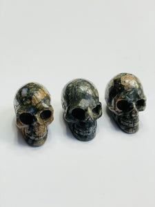 Llanite Crystal  Skull  S104 X 1