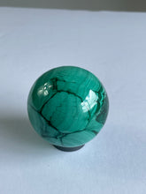 Load image into Gallery viewer, Malachite Natural Sphere  S057
