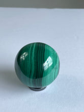 Load image into Gallery viewer, Malachite Natural Sphere  S059
