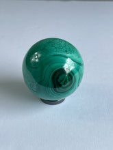 Load image into Gallery viewer, Malachite Natural Sphere  S055
