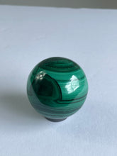 Load image into Gallery viewer, Malachite Natural Sphere  S056
