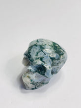 Load image into Gallery viewer, Moss Agate Crystal  Skull  S097
