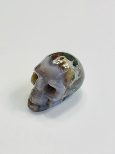 Ocean Jasper Crystal  Skull  S099