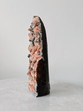 Load image into Gallery viewer, Chalcedony &amp; Stilbite Geode Free Standing AP038 - Crystal King Australia
