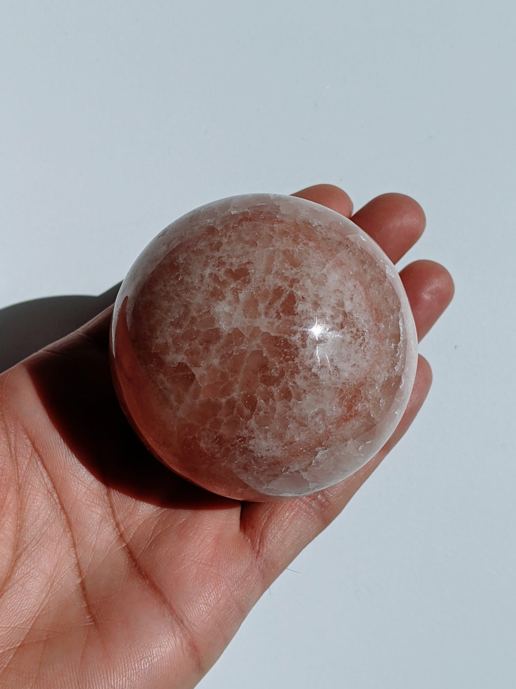 Rose Calcite Sphere S001