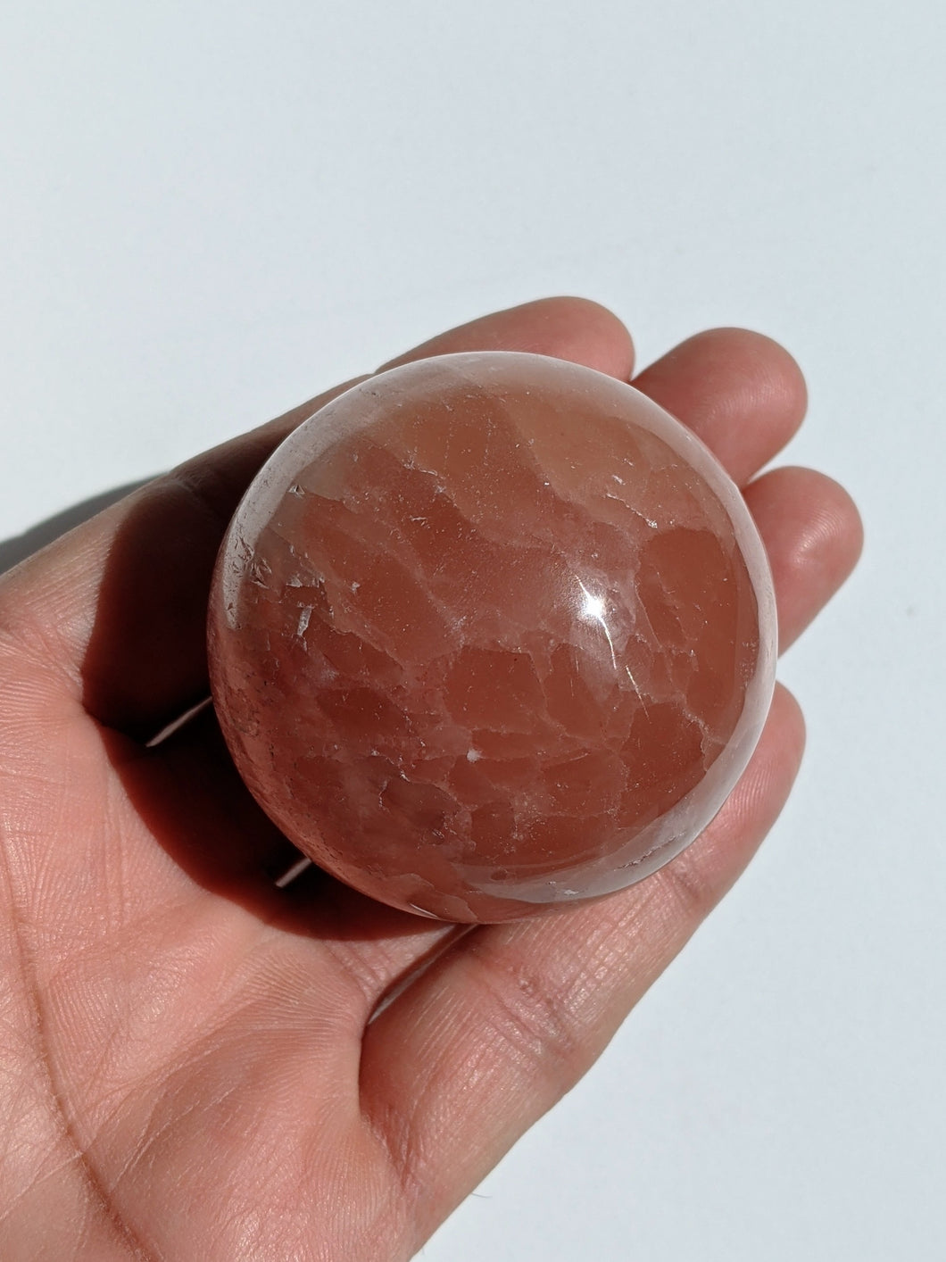 Rose Calcite Sphere S003