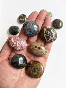 Ocean Jasper palm Stone (S) OJ500 x 1