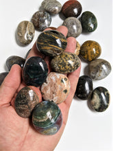 Load image into Gallery viewer, Ocean Jasper palm Stone (M) OJ501 x 1
