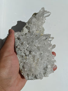 Water Clear Himalayan Quartz Cluster Natural Q135