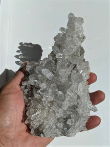 Water Clear Himalayan Quartz Cluster Natural Q135