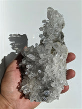 Load image into Gallery viewer, Water Clear Himalayan Quartz Cluster Natural Q135
