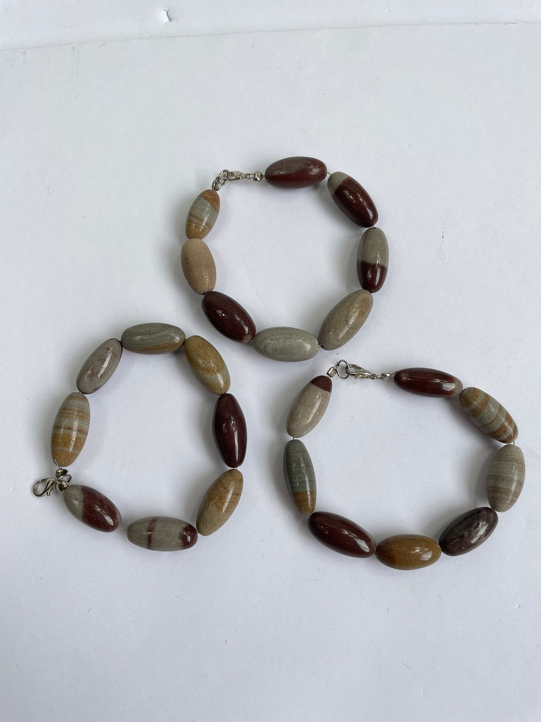 1 x Shiva Lingam  Bracelet Natural Crystal BR024