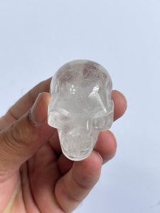 Clear Quartz Crystal Skull S078