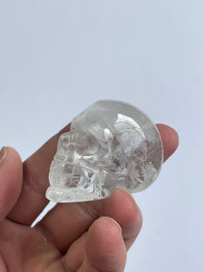 Clear Quartz Crystal Skull S076