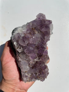 Amethyst Natural Crystal Cluster A224