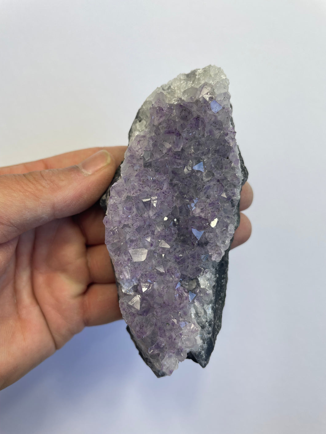 Amethyst Natural Crystal Cluster A240