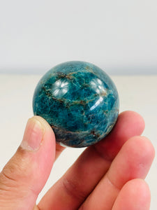 Apatite Crystal Sphere S166