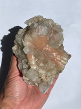 Load image into Gallery viewer, Light Green Apophyllite with Stilbite Cluster AP837
