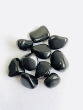 Load image into Gallery viewer, Black Obsidian Tumbled Stones TB046 x 1
