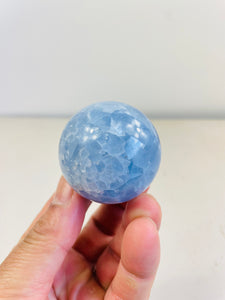 Blue Calcite Sphere S190 x 1