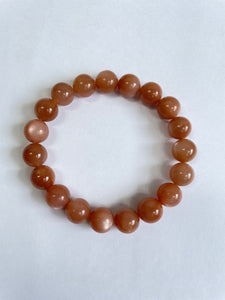 Sunstone Stretch Bracelet Natural Crystal BR016