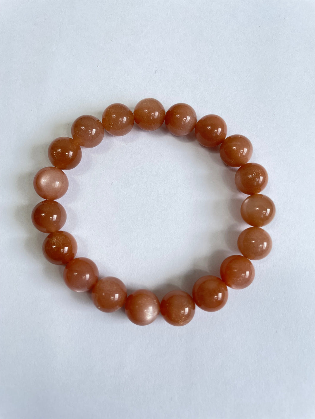 Sunstone Stretch Bracelet Natural Crystal BR016